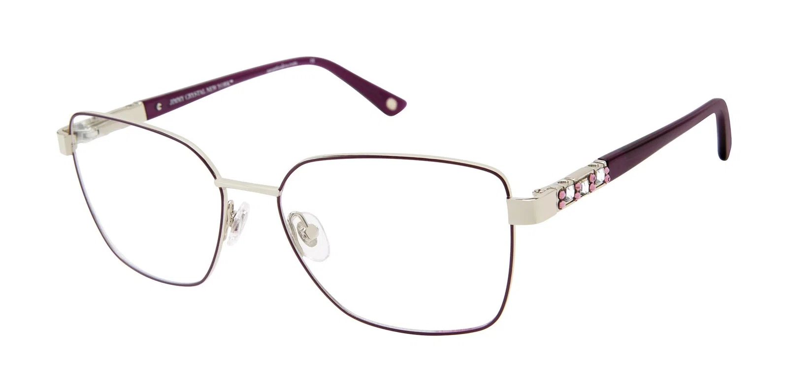 Jimmy Crystal New York Segovia Eyeglasses - view 2